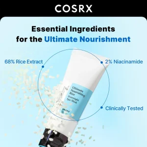 COSRX Mascarilla de spa nocturna de arroz nutritiva definitiva (60 ml) Marca
